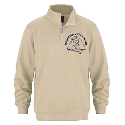 Adult - 1/4 Zip Sweatshirt **EMBROIDERED LOGO Thumbnail