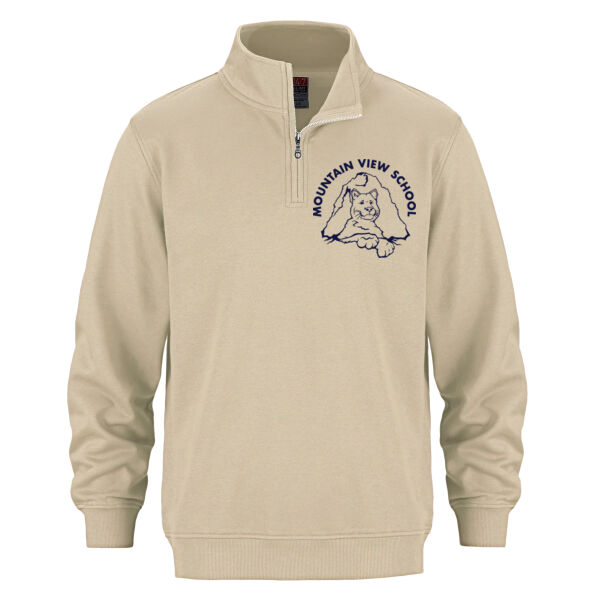 Adult - 1/4 Zip Sweatshirt **EMBROIDERED LOGO Thumbnail